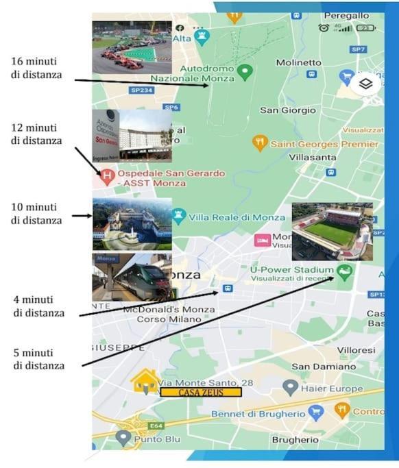 몬차 Casa Zeus 아파트 외부 사진
